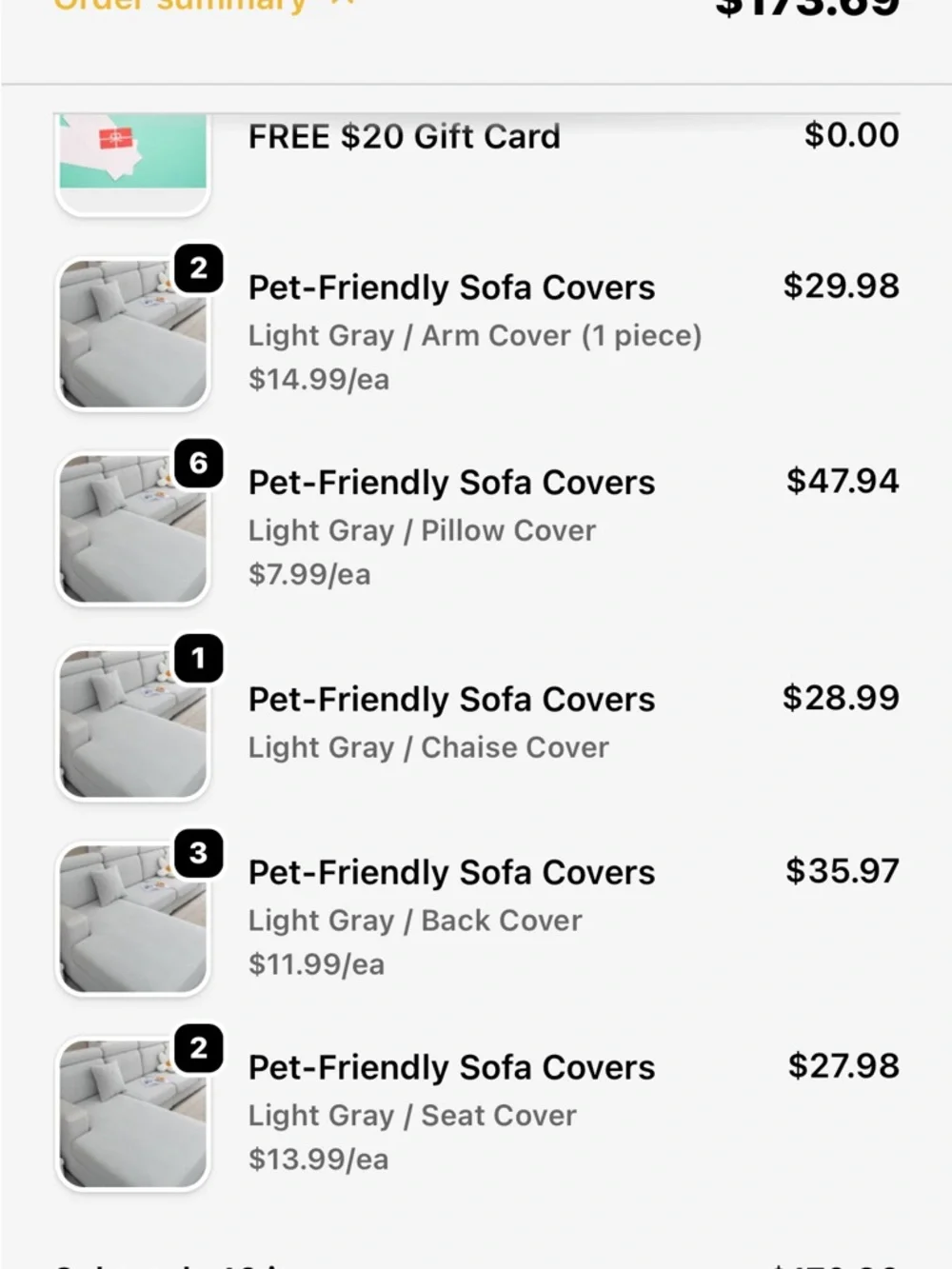 Pet-Friendly Light Gray Textured Sofa Cover
